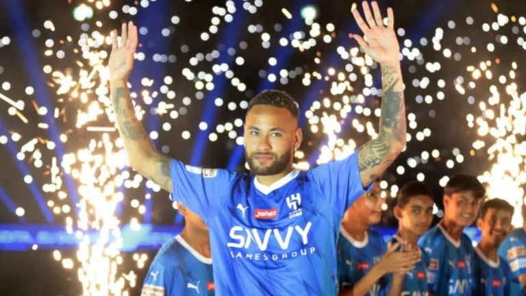 Al Hilal Victory Celebration