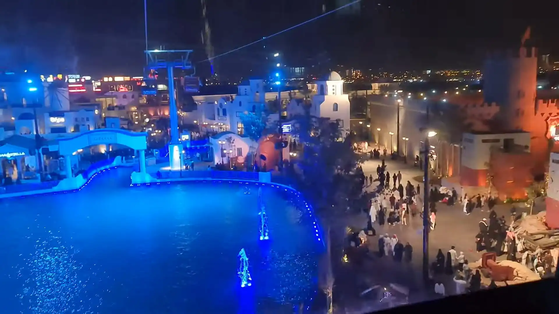 BLVD cable car attraction at Boulevard World Riyadh