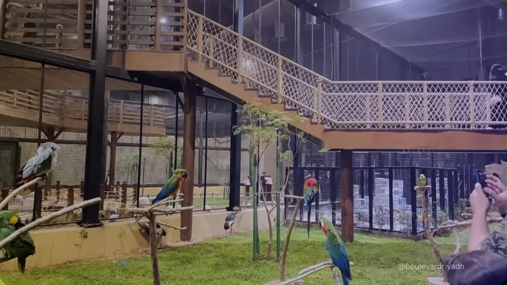 Boulevard Indoor Forest: Birds, Animals and Natural Vibes 11 Boulevard Forest inside view in Riyadh