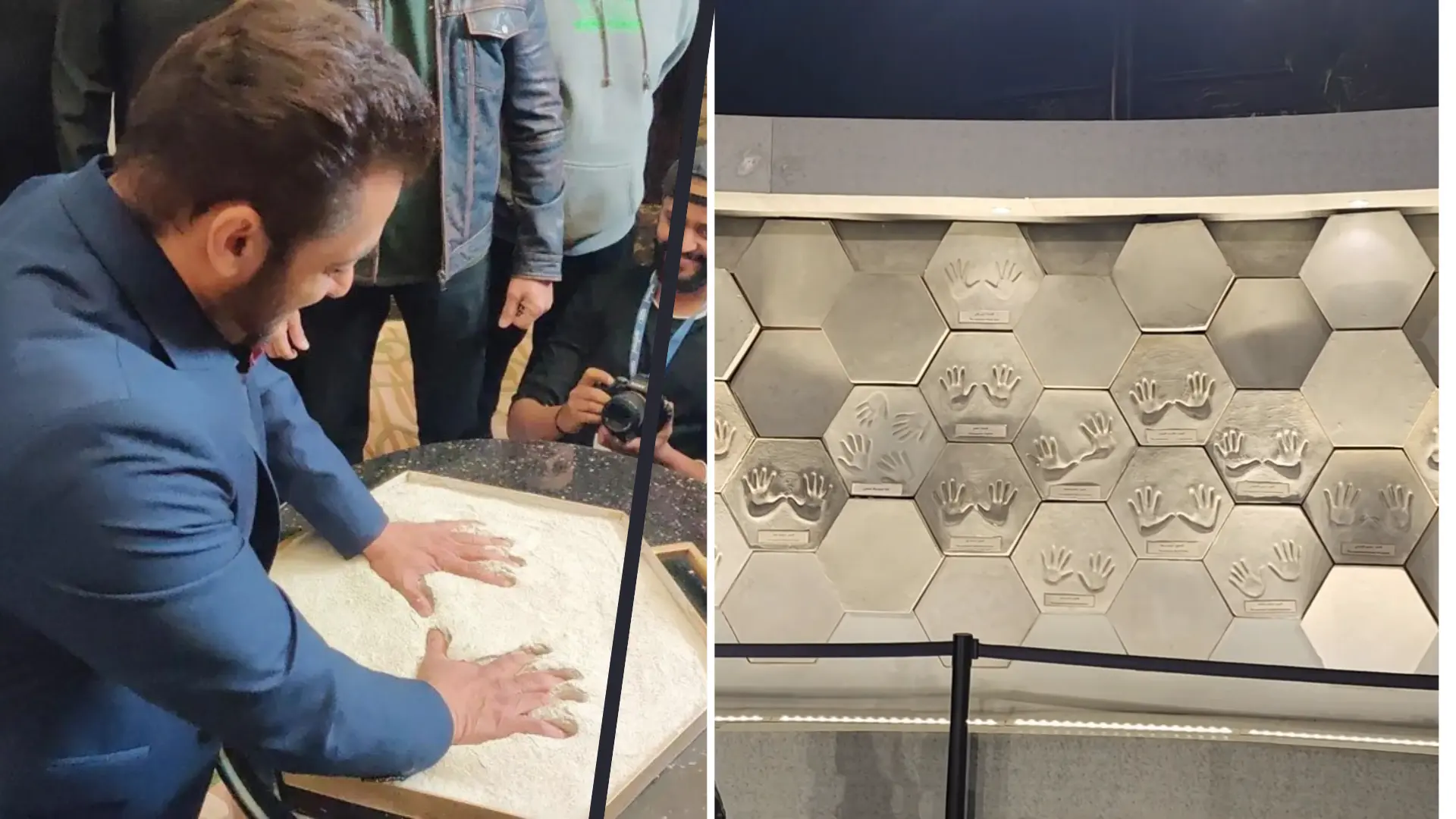 Boulevard City is a Modern Riyadh Gateway to Entertainment Haven 34 Open air gallery at Boulevard City with Salman Khan's hand print