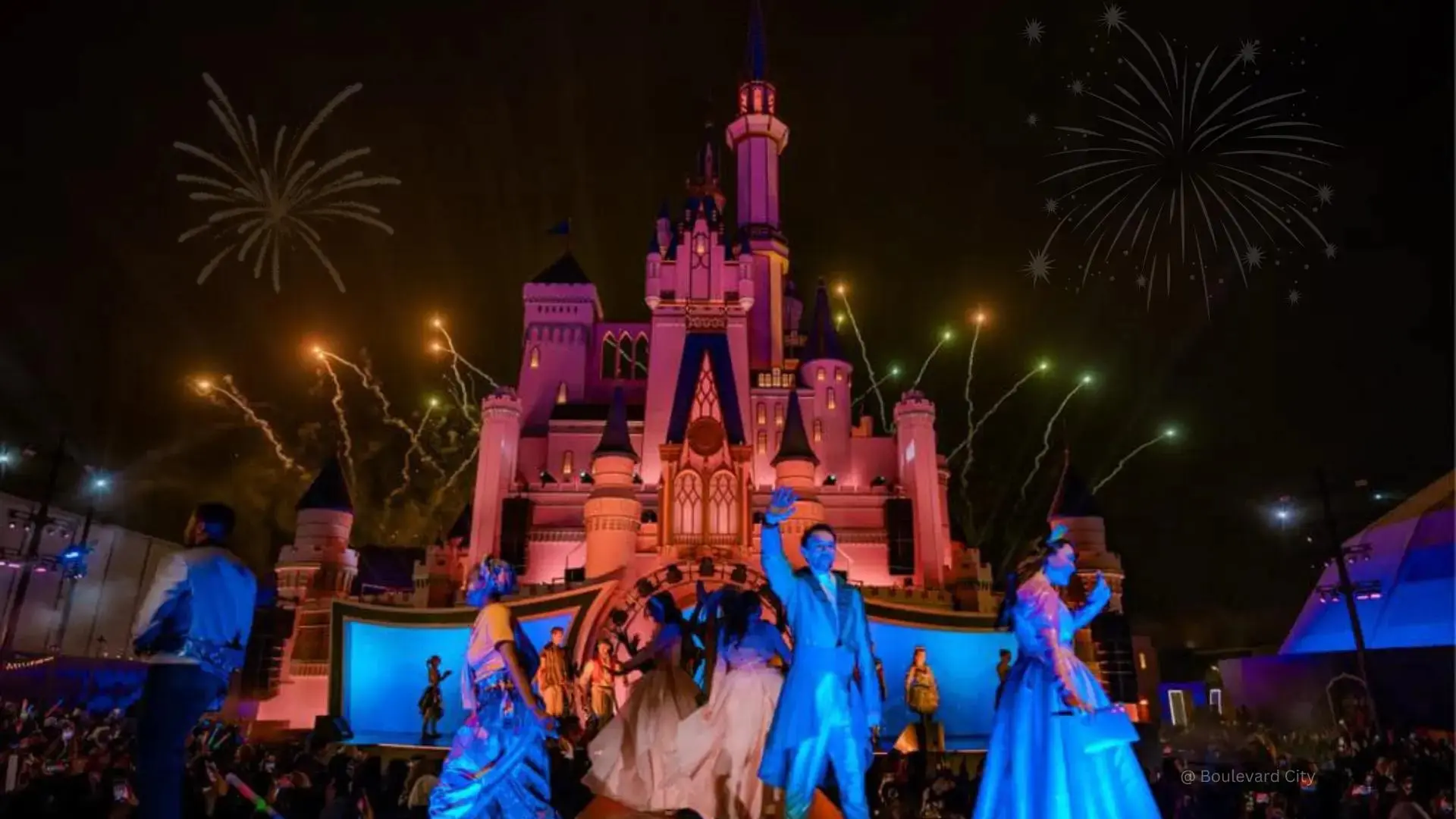 Boulevard City is a Modern Riyadh Gateway to Entertainment Haven 20 Disney Castle - Boulevard City Riyadh