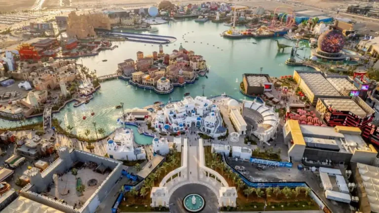 Boulevard World Aerial Complete view