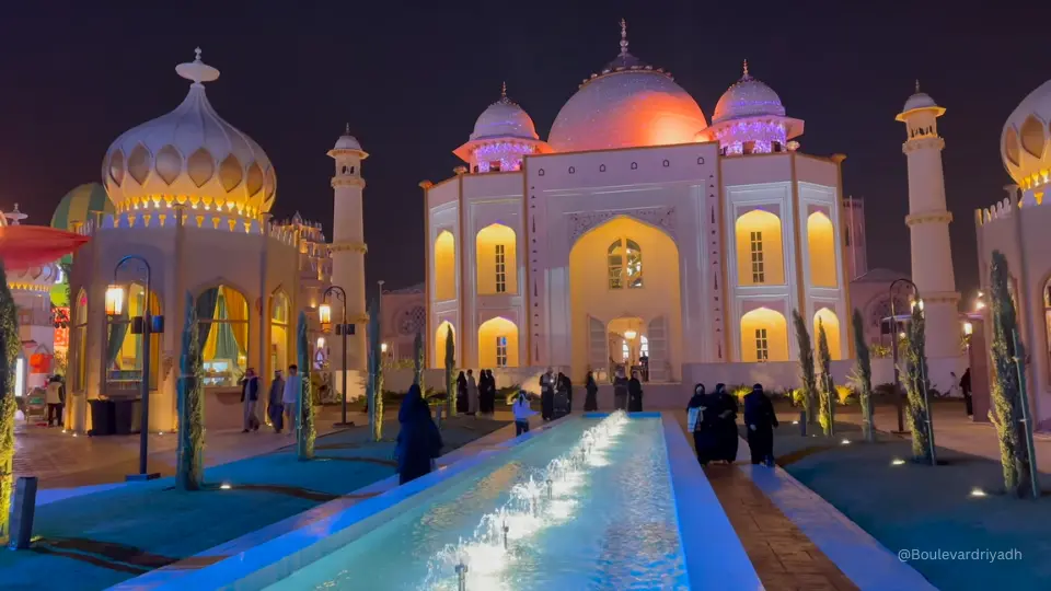 The Indian Replica Site: A Gateway to the Land of Diversity 1 Indian Site Taj Mahal at BLVD Riyadh Banner