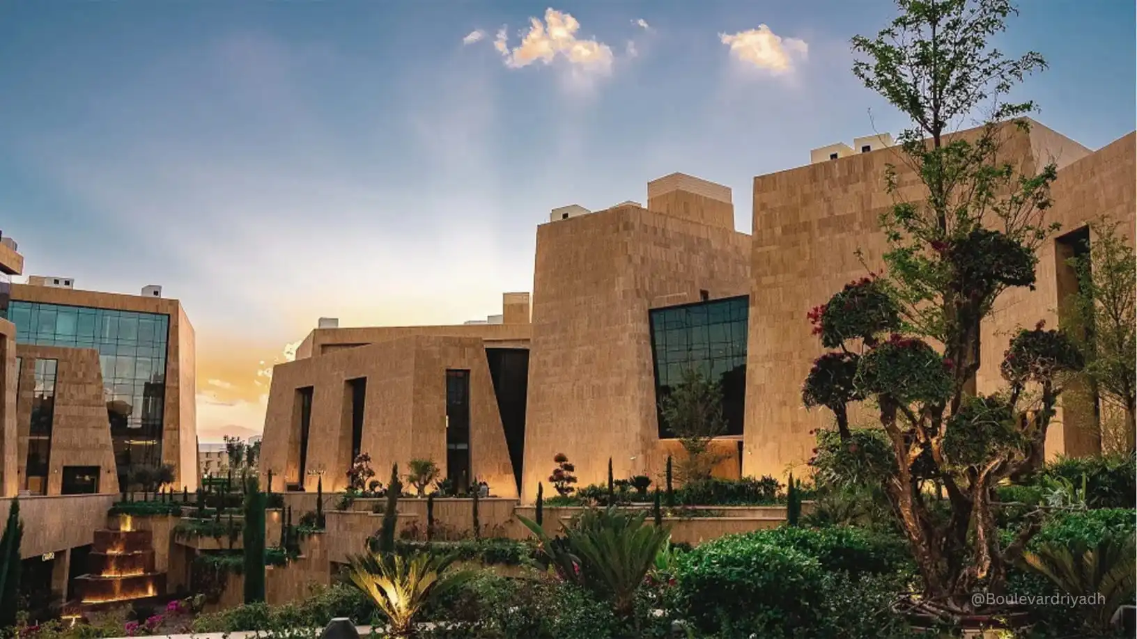 VIA Riyadh luxury retail and stone architecture