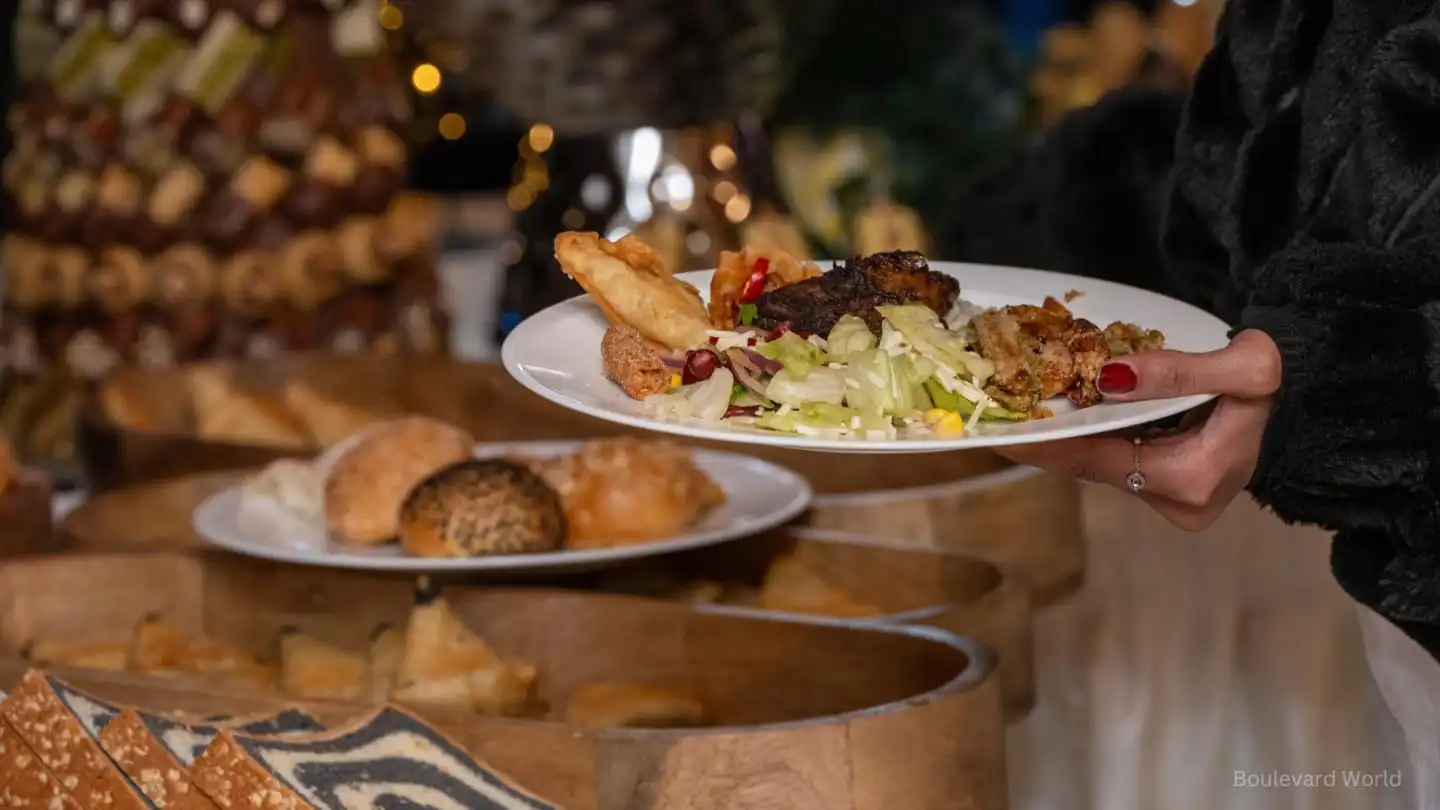 Boulevard World cuisine and plated dishes for food lovers in Riyadh