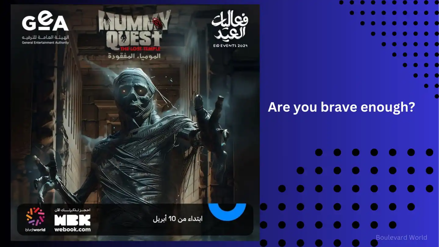 A sold Out Eid Nights at Boulevard World 7 Mummy Quest Egypt Zone Boulevard World