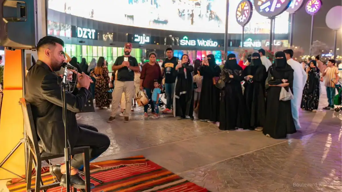 A sold Out Eid Nights at Boulevard World 5 music show at BLvd World