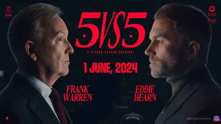 Warren 5 vs Hearn 5 official Banner