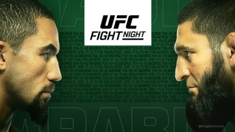 Whittaker vs Chimaev Official Banner