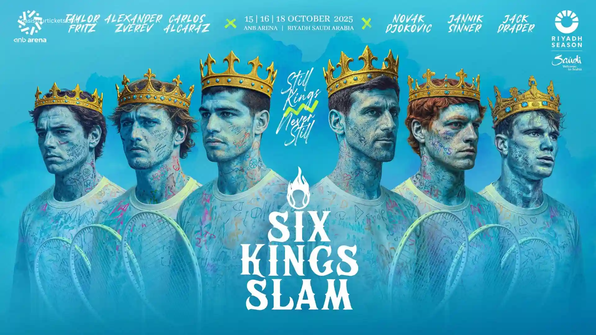 Get Your Tickets for Riyadh 6 Kings Slam Tennis Tournament 2025 1 Six Kings Slam