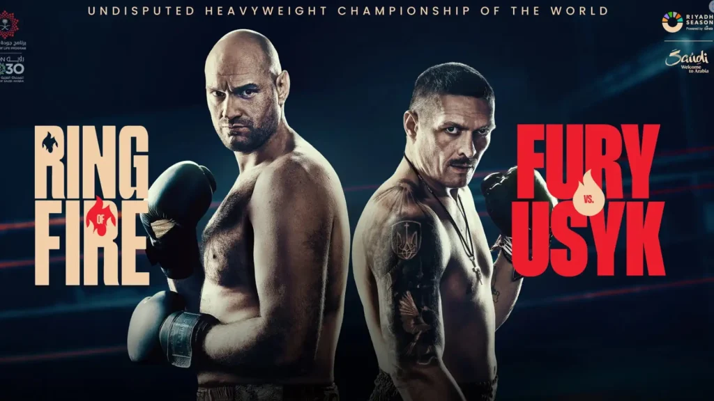 Tyson Fury vs Oleksandr Usyk Tickets: Riyadh Boxing Show 1 Oleksandr Usyk vs Tyson Fury Rematch