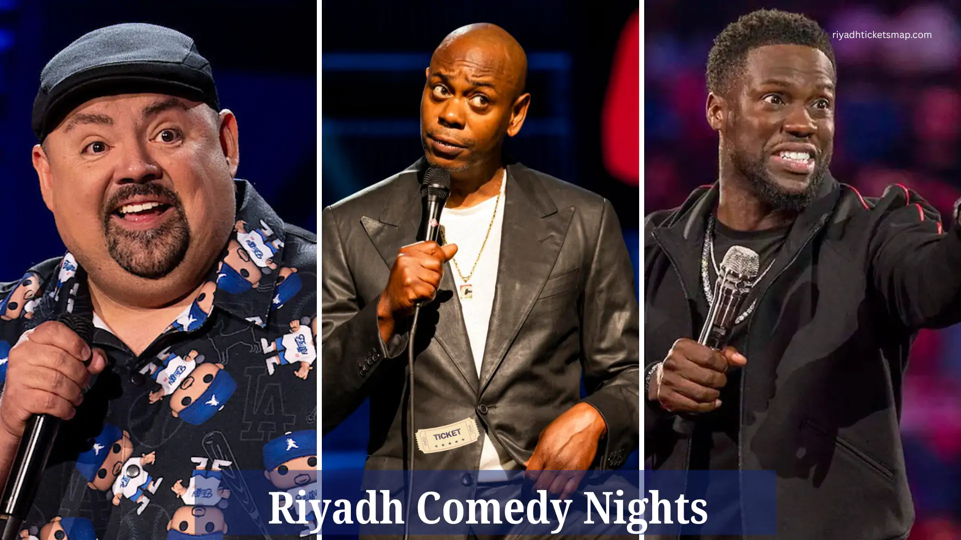 October in Riyadh: Chappelle, Hart, Fluffy, Ben Hart 1 Riyadh Comedy and magic Nights