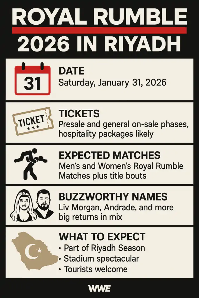 Royal Rumble 2026 Infographics