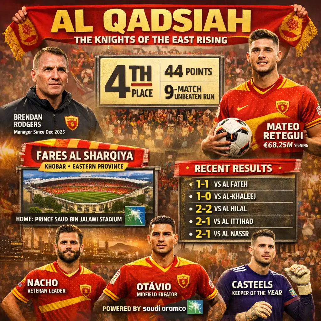 Al Qadsiah FC Team Infographics