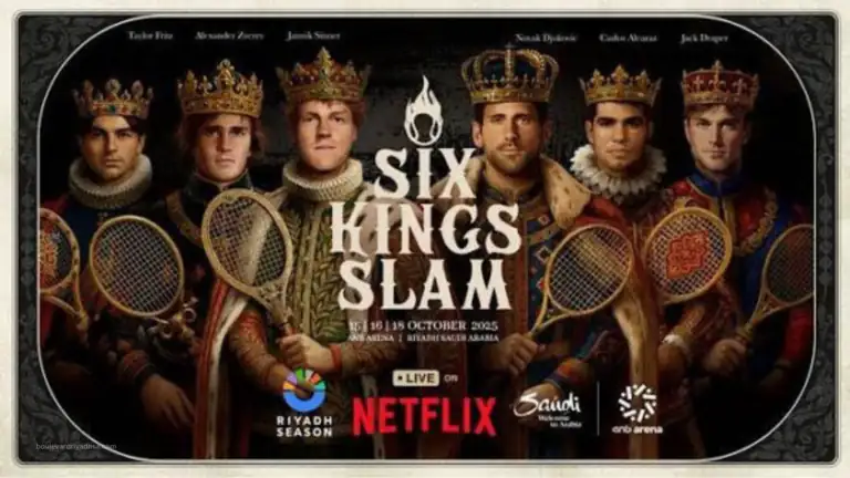 Six Kings Slam Players Cover